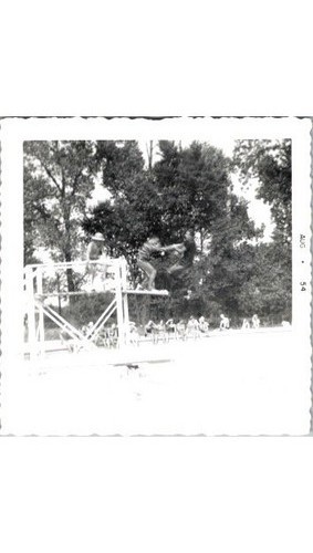 1954 swimming hole photograph - hole,