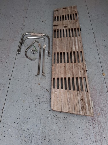 Teak boat swim platform - teak,